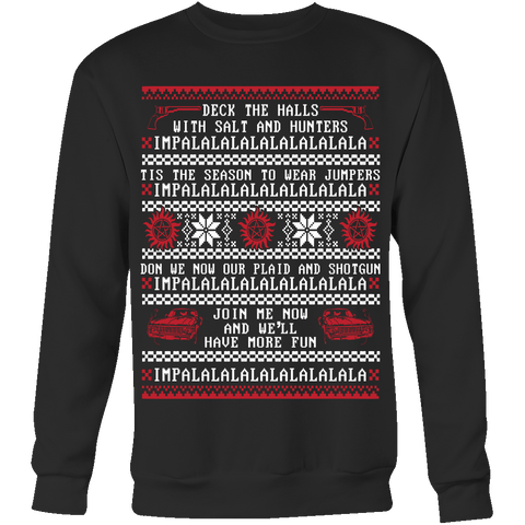 Supernatural UGLY Christmas Sweater - T-shirt - Supernatural-Sickness - 1