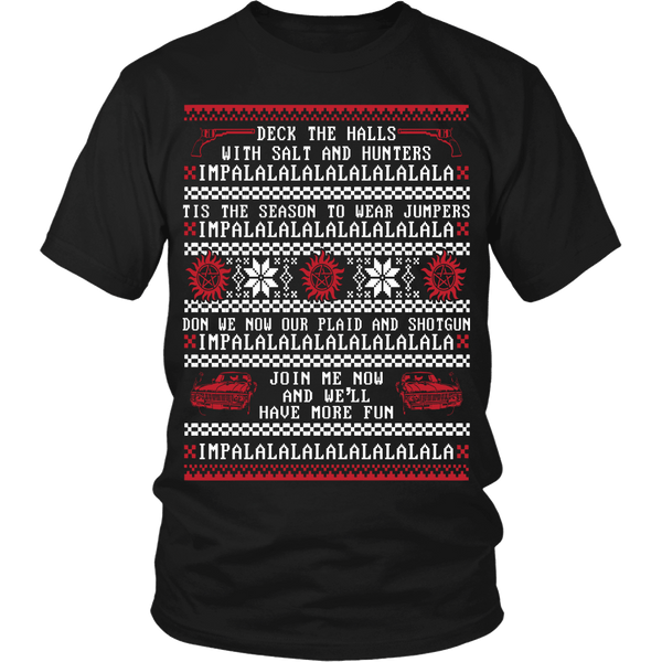 Supernatural UGLY Christmas Sweater - T-shirt - Supernatural-Sickness - 5