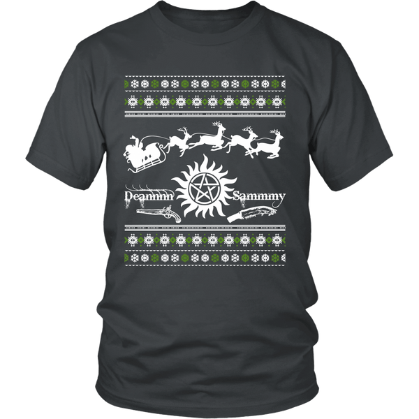 Supernatural UGLY Christmas Sweater - T-shirt - Supernatural-Sickness - 5