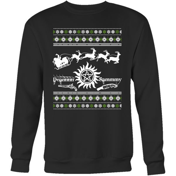 Supernatural UGLY Christmas Sweater - T-shirt - Supernatural-Sickness - 8
