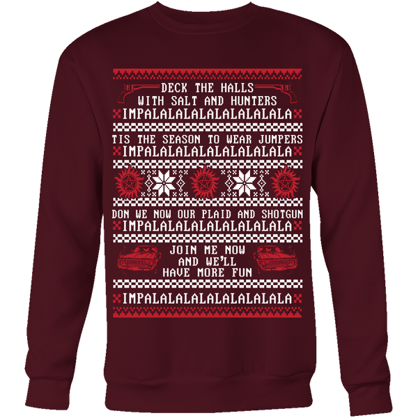 Supernatural UGLY Christmas Sweater - T-shirt - Supernatural-Sickness - 9