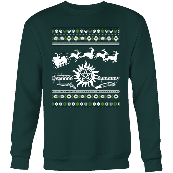 Supernatural UGLY Christmas Sweater - T-shirt - Supernatural-Sickness - 9