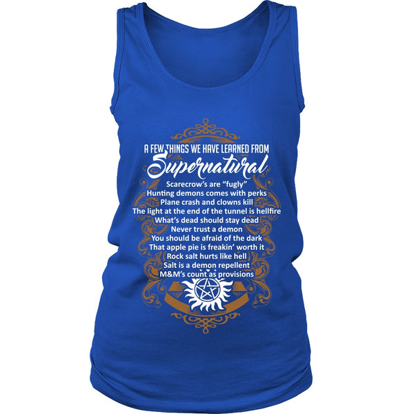 Things Learned From Supernatural - Apparel - T-shirt - Supernatural-Sickness - 11