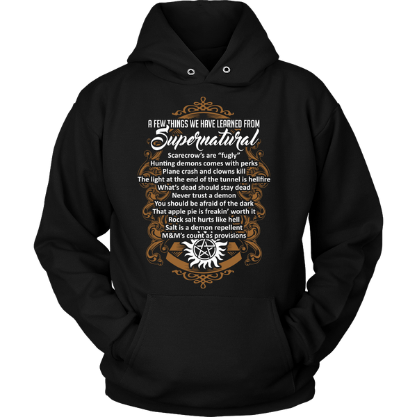 Things Learned From Supernatural - Apparel - T-shirt - Supernatural-Sickness - 8