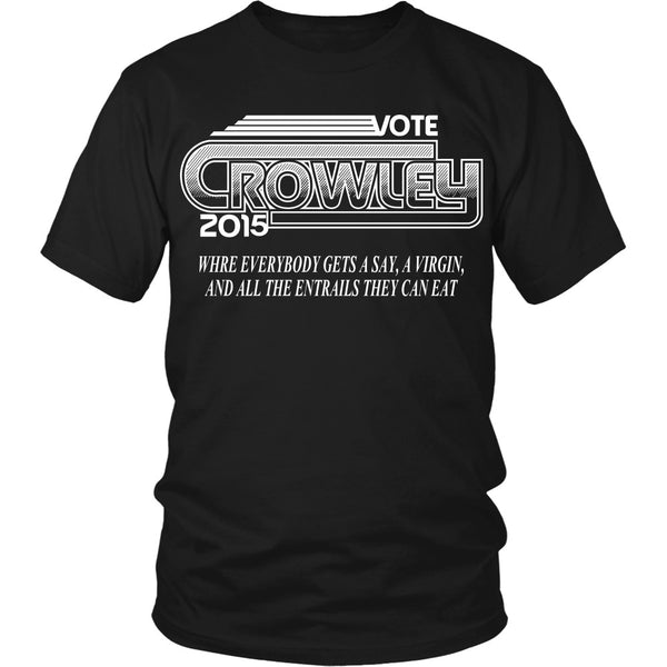 Vote Crowley - Apparel - T-shirt - Supernatural-Sickness - 3