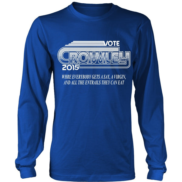 Vote Crowley - Apparel - T-shirt - Supernatural-Sickness - 4