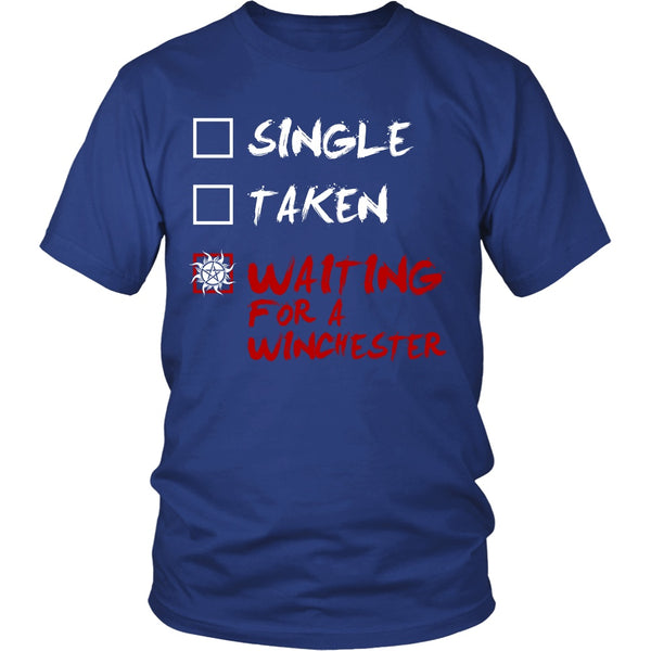 Waiting For A Winchester - T-shirt - Supernatural-Sickness - 2