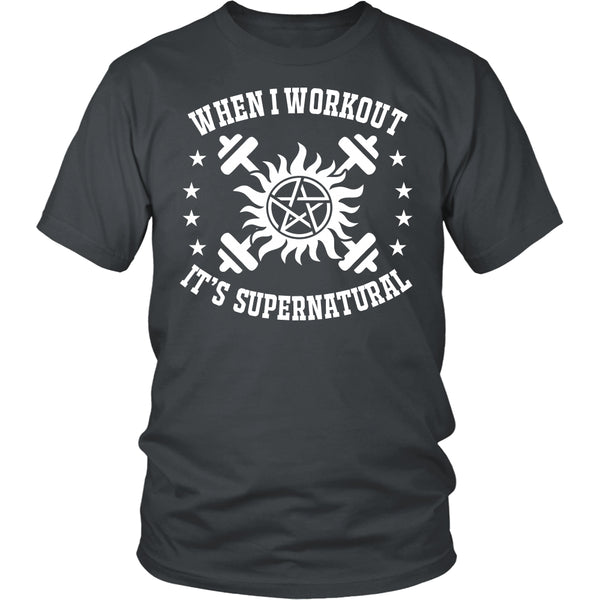 When I Workout - Apparel - T-shirt - Supernatural-Sickness - 4
