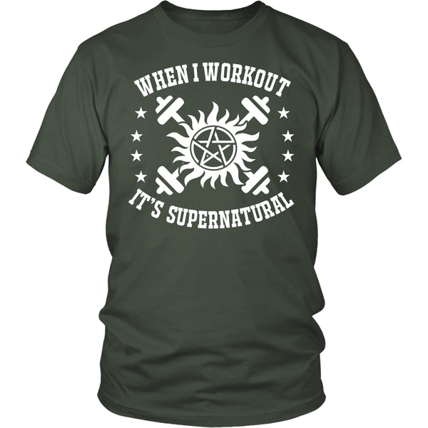When I Workout - Apparel - T-shirt - Supernatural-Sickness - 5