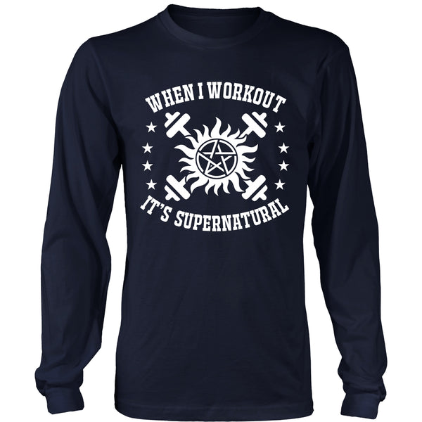 When I Workout - Apparel - T-shirt - Supernatural-Sickness - 6