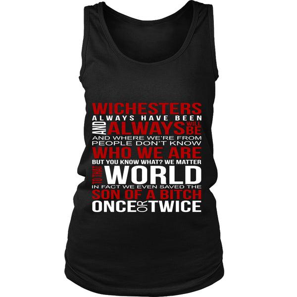 Winchesters always have been and always will be - Apparel - T-shirt - Supernatural-Sickness - 11