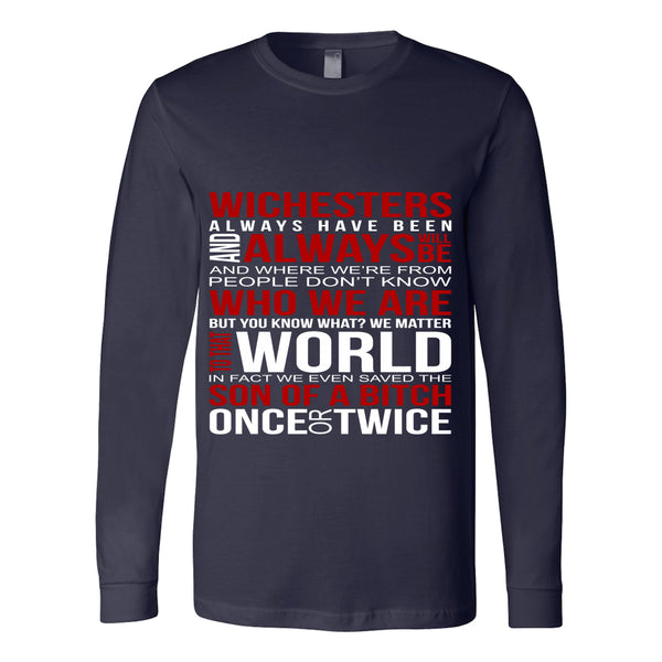 Winchesters always have been and always will be - Apparel - T-shirt - Supernatural-Sickness - 8