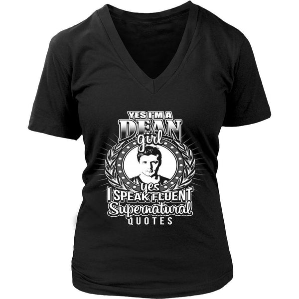 Yes Im A Dean Girl - Apparel - T-shirt - Supernatural-Sickness - 12