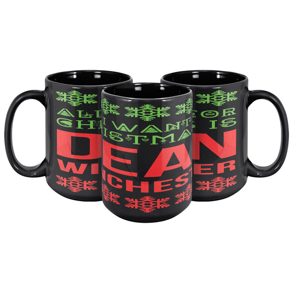 All I Want For Christmas Is Dean Winchester - Mug