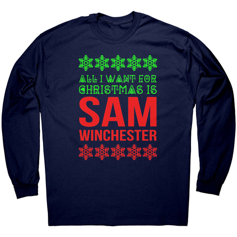 All I Want For Christmas Is Sam Winchester