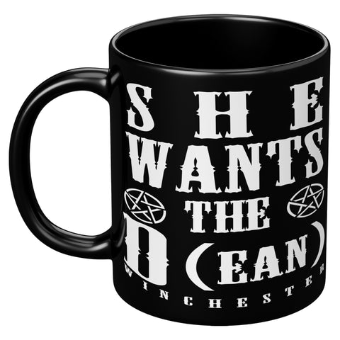 She Wants The D (ean WINCHESTER) - Mug