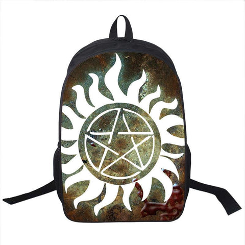 Supernatural Anti Possession Backpack Bag - Bags - Supernatural-Sickness
