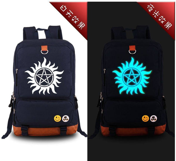 Supernatural Anti Possession Canvas Printing Backpack Bag - Bags - Supernatural-Sickness - 3