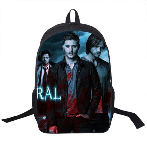 Supernatural Dean Sam Cas Backpack Bag - Bags - Supernatural-Sickness
