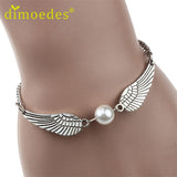 Supernatural Angel Wing Pearl Bracelet (Free Shipping) - Bracelet - Supernatural-Sickness - 1