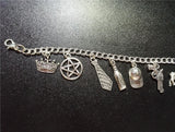 Supernatural Silver Charms Bracelet - Bracelet - Supernatural-Sickness - 4