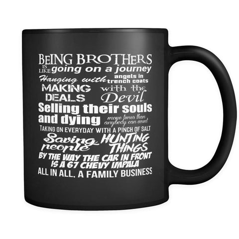 Being Brothers - Mug - Drinkware - Supernatural-Sickness - 1
