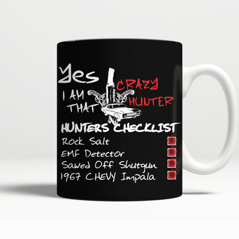 Crazy Hunter - Mug - Drinkwear - Supernatural-Sickness - 1