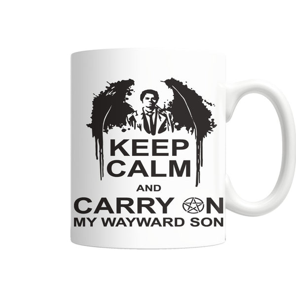 Keep Calm And Carry On My Wayward Son - Mug - Drinkwear - Supernatural-Sickness - 3