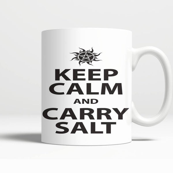 Keep Calm And Carry Salt - Mug - Drinkwear - Supernatural-Sickness - 3