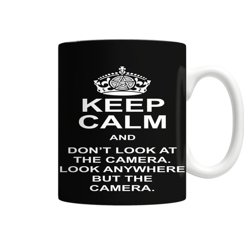 Keep Calm And Dont Look At The Camera - Mug - Drinkwear - Supernatural-Sickness - 1