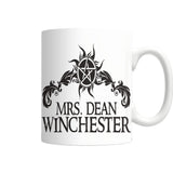 Mrs. Dean Winchester - Mug - Drinkwear - Supernatural-Sickness - 1