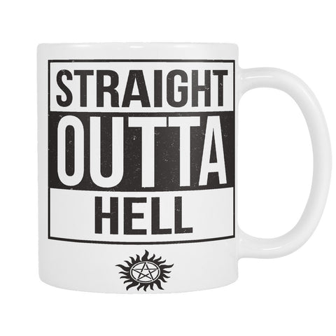 Straight Outta Hell - Mug - Drinkwear - Supernatural-Sickness - 1