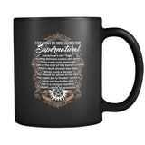 Things Learned From Supernatural - Mug - Drinkwear - Supernatural-Sickness - 1
