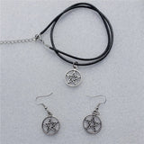 Supernatural Silver Pentagram Jewelry Set (Free Shipping) - Jewelry - Supernatural-Sickness - 3