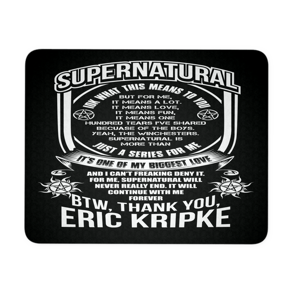 Eric Kripke - Mousepad - Mousepads - Supernatural-Sickness - 1