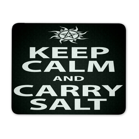 Keep Calm And Carry Salt - Mousepad - Mousepads - Supernatural-Sickness