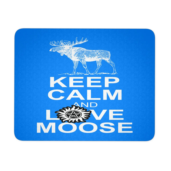 Keep Calm And Love Moose Mousepad - Mousepads - Supernatural-Sickness - 2