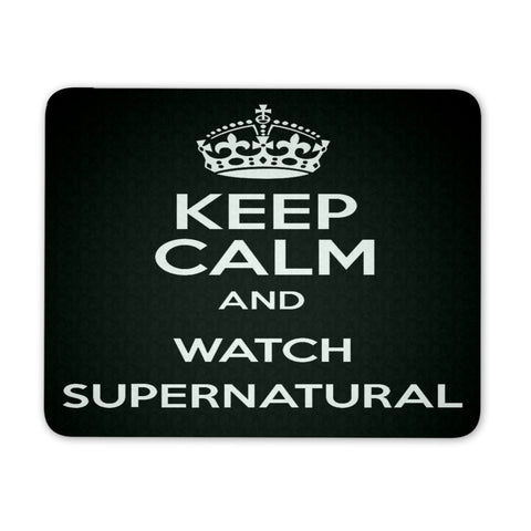 Keep Calm and watch Supernatural - Mousepad - Mousepads - Supernatural-Sickness