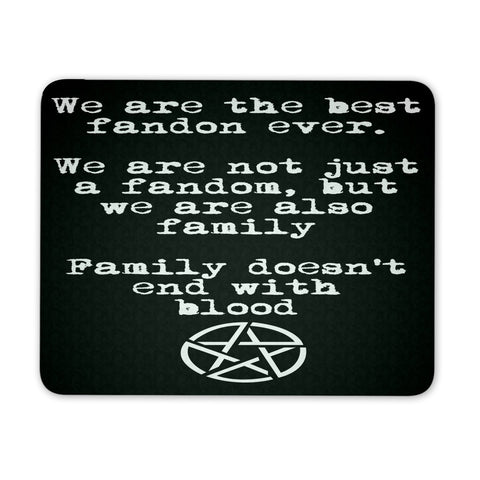 We are the best fandom ever - Mousepad - Mousepads - Supernatural-Sickness