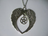 Large Angel Wing Necklace (Free Shipping) - Necklace - Supernatural-Sickness - 1
