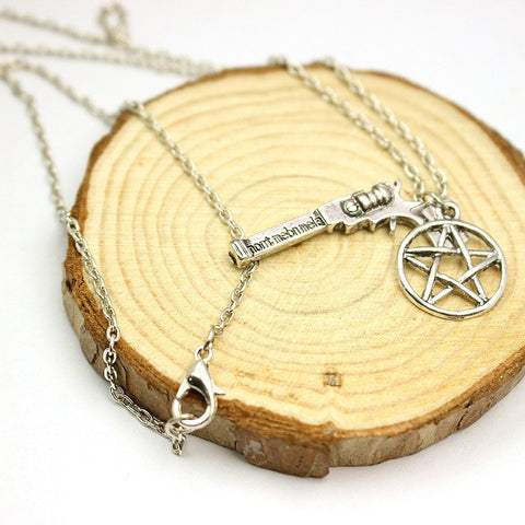 Supernatural Deans Pistol Charm Necklace (Free Shipping) - Necklace - Supernatural-Sickness - 1