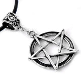 Supernatural Pentagram Leather Necklace (Free Shipping) - Necklace - Supernatural-Sickness - 2