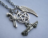 Supernatural Winchesters Charm Necklace - Necklace - Supernatural-Sickness - 4