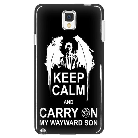 Keep Calm And Carry On My Wayward Son - Phonecover - Phone Cases - Supernatural-Sickness - 1