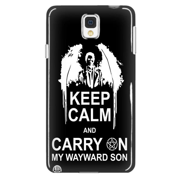 Keep Calm And Carry On My Wayward Son - Phonecover - Phone Cases - Supernatural-Sickness - 2