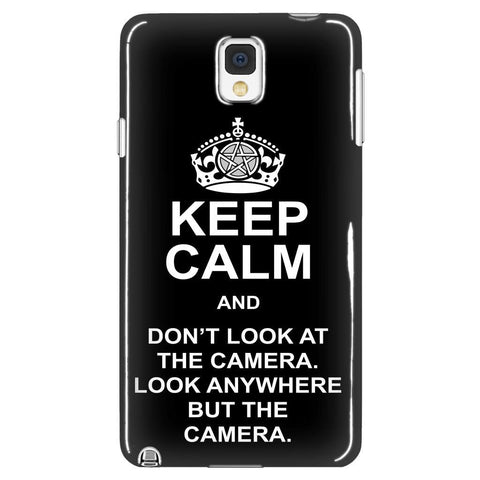 Keep Calm And Dont Look At The Camera - Phonecover - Phone Cases - Supernatural-Sickness - 1