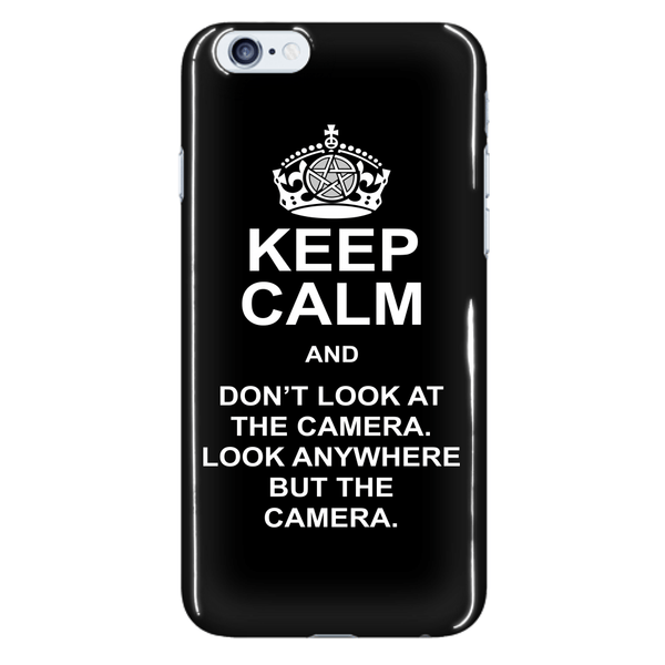 Keep Calm And Dont Look At The Camera - Phonecover - Phone Cases - Supernatural-Sickness - 7