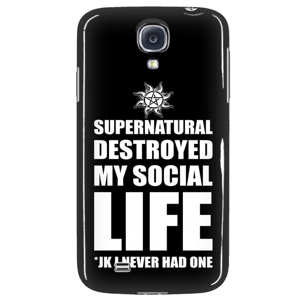 Supernatural Destroyed My Social Life - Phonecover - Phone Cases - Supernatural-Sickness - 3