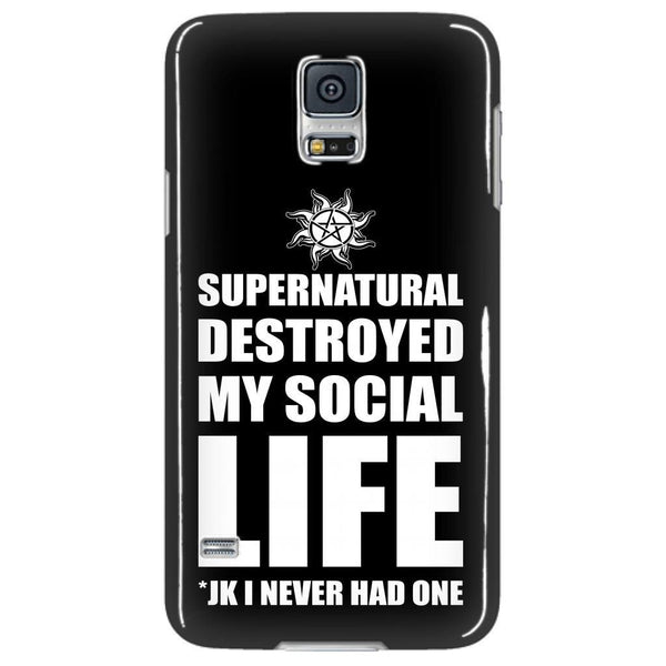 Supernatural Destroyed My Social Life - Phonecover - Phone Cases - Supernatural-Sickness - 4