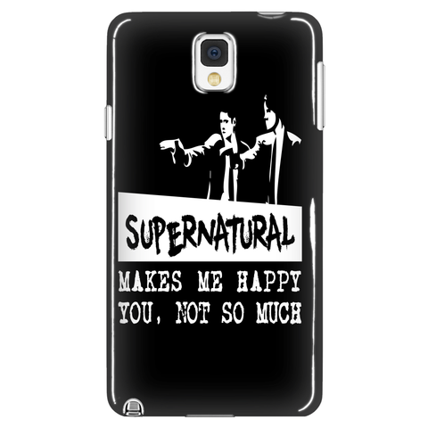 Supernatural makes me Happy - Phonecover - Phone Cases - Supernatural-Sickness - 1
